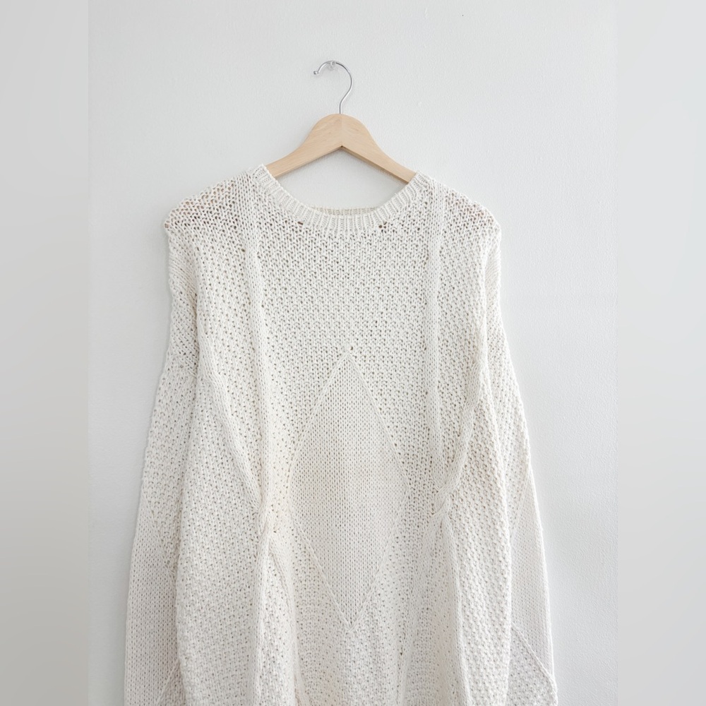 Vintage Liz Claiborne Hand Knit Sweater - Picture 2 of 3